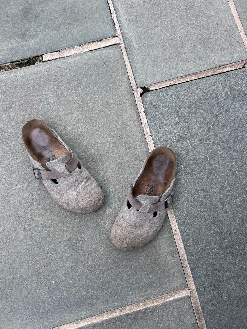 Birkenstock Boston Wool Clogs size 36